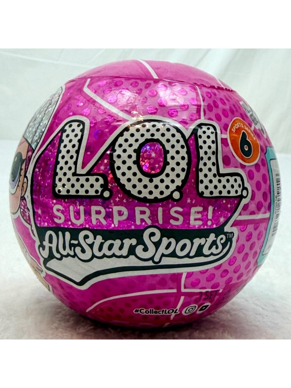 LOL Surprise All-Star Sports Series 6 Pink Mystery Ball 1 Set B.B. Doll